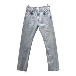Agolde Cherie Straight Leg Jeans Blue 29